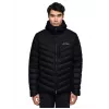 Giacca imbottita Vaude Monviso con cappuccio - nero, taglia M
