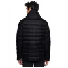 Giacca imbottita Vaude Monviso con cappuccio - nero, taglia M