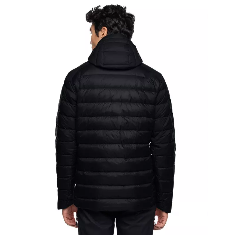 Giacca imbottita Vaude Monviso con cappuccio - nero, taglia M