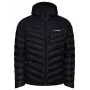 Giacca imbottita Vaude Monviso con cappuccio - nero, taglia L