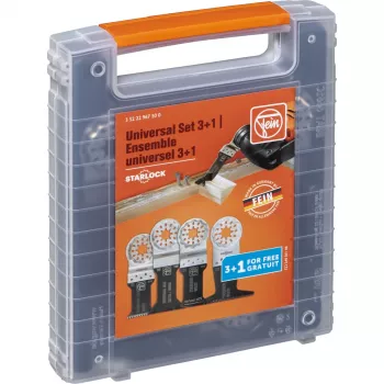 FEIN set universale 3+1 StarlockPlus multiuso oscillante 300W 230V