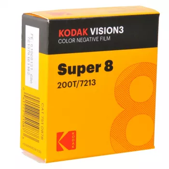 Kodak S8 Vision3 200T pellicola negativa a colori Super 8 (50 ft) - tungsteno 200 ISO - 7510878