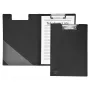 FolderSys Cartella portablocco A4 nera in PVC