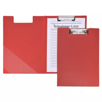 FolderSys Cartella portablocco A4 rossa
