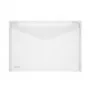 FolderSys Bustina portadocumenti 40101-04 DIN A4 orizzontale trasparente confezione da 10