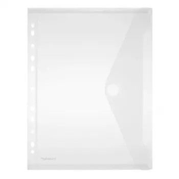 FolderSys Bustina perforata 40106-04 DIN A4 trasparente 10 pz./confezione