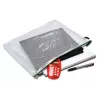 FolderSys Bustina con zip B4 trasparente in PVC 0,2 mm