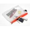 FolderSys Bustina con zip A6 trasparente in PVC 0,2 mm