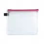 Foldersys B6 busta con cerniera trasparente PVC per documenti