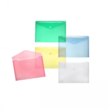 FolderSys Bustina raccoglitore documenti 40101-94 DIN A4 orizzontale assortite 10 pz./confezione