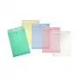 FolderSys 10 bustine portadocumenti assortite lisce A4