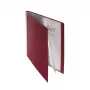 FolderSys Cartella con tasche bordeaux con 10 bustine A4