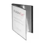 FolderSys Cartella con tasche A4 nera con 30 tasche