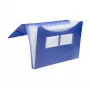 FolderSys Cartella a soffietto 7 scomparti blu