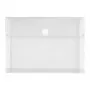 FolderSys busta portadocumenti 40114-04 DIN A5 orizzontale con soffietto trasparente