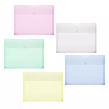 FolderSys busta portadocumenti 40105-94 DIN A4 colori assortiti 10 pz./confezione