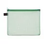 Foldersys 10 buste con zip A5 trasparenti in PVC
