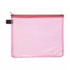 FolderSys 10 buste portadocumenti con zip A5 - PVC trasparente