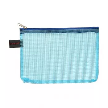 FolderSys 10 buste con zip A6 trasparenti