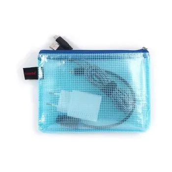FolderSys 10 buste con zip A6 trasparenti