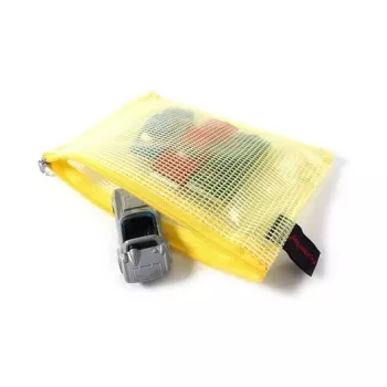 FolderSys 10 buste con zip A6 trasparenti