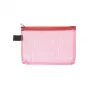 FolderSys A6 buste con zip, rosso, 10 pz.