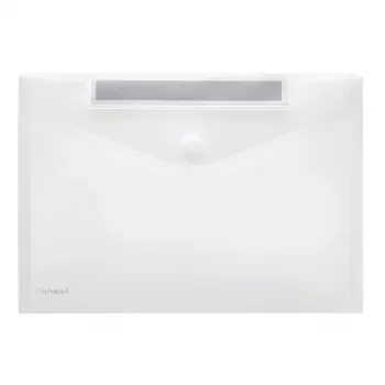 FolderSys tasca indice 40161-04 DIN A4 orizzontale trasparente 10 pezzi/confezione