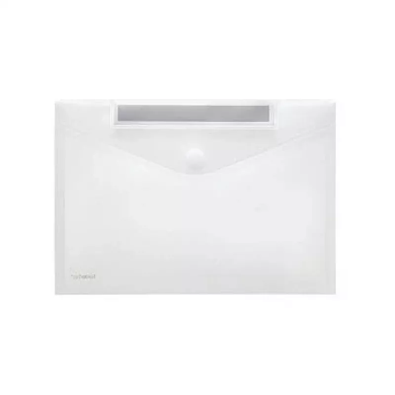 FolderSys tasca indice 40161-04 DIN A4 orizzontale trasparente 10 pezzi/confezione