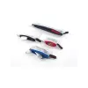FolderSys set di 4 buste con cerniera 1x 170x40 mm grigio 3x 80x55 mm nero/grigio