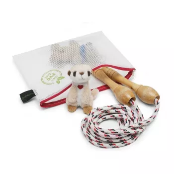 FolderSys Pochette con zip B6 trasparente