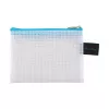 Foldersys Busta con zip A7 trasparente
