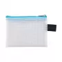 Foldersys Busta con zip A7 trasparente