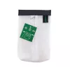 FolderSys SnapBag DIN A6 cartella portadocumenti chiara trasparente senza PVC con cucitura nera