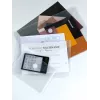 FolderSys Tasca portadocumenti Double View A5 orizzontale con chiusura a velcro incolore opaca