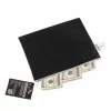 FolderSys Pochette con zip A5 nero opaco in PP non tessuto 190 x 255 mm
