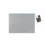 FolderSys Busta con zip A4 grigio opaco in PP non tessuto 270 x 350 mm