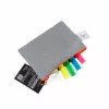 FolderSys busta con cerniera A6 grigia opaca PP non tessuto 125 x 180 mm
