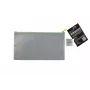 FolderSys busta con cerniera DL grigia opaca PP non tessuto 120 x 220 mm
