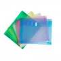 FolderSys 10 buste per documenti DIN A4 orizzontali colori misti lisce 0,20 mm