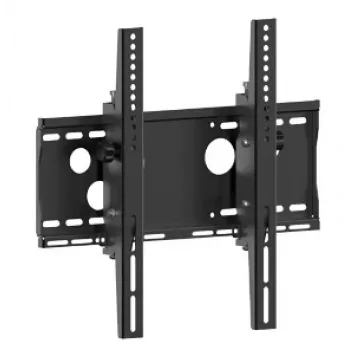 HAGOR WH 50 T-HD Supporto a parete inclinabile per schermi 32-55 pollici, VESA 400x400, 125 kg, profilo 65 mm, nero