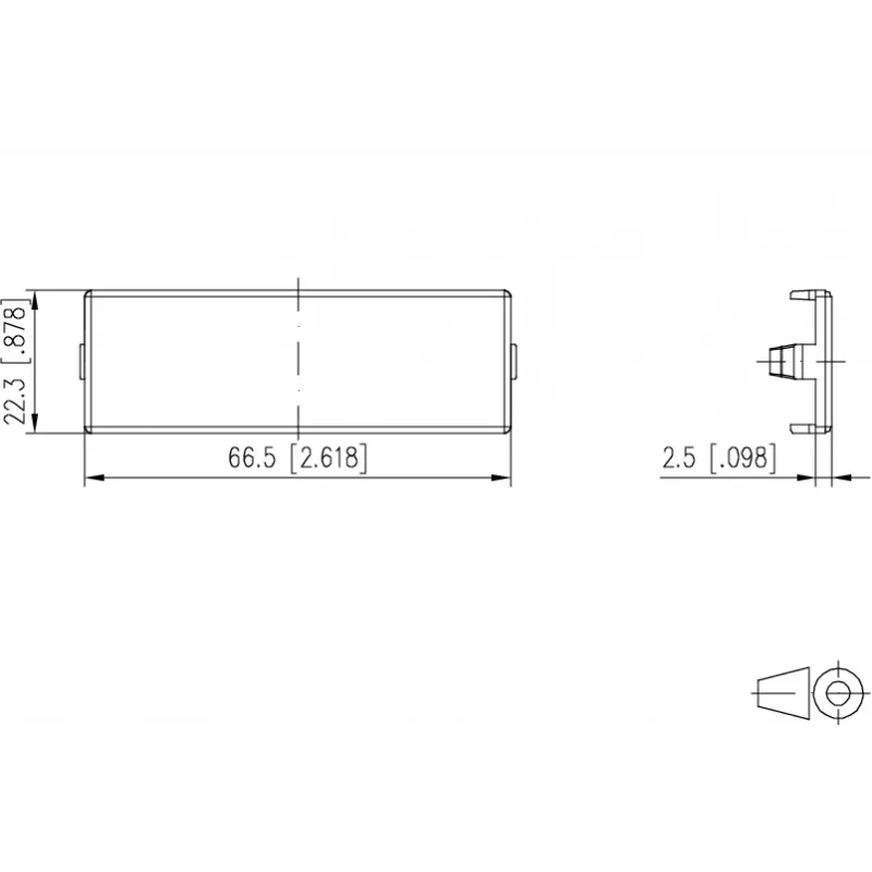 METZ CONNECT BTR E-DAT subway Copertura cieca bianco perla