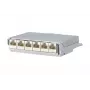 METZ CONNECT BTR E-DAT C6 6x8 AP Distributore patch panel - CAT 6 - STP - grigio - 1U - 19 pollici