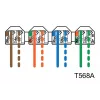 METZ CONNECT BTR E-DAT C6 6x8 AP Distributore patch panel - CAT 6 - STP - grigio - 1U - 19 pollici