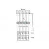 METZ CONNECT BTR E-DAT C6 6x8 AP Distributore patch panel - CAT 6 - STP - grigio - 1U - 19 pollici