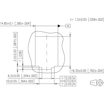 METZ CONNECT E-DAT Case modulare con 12 porte, grigio chiaro (RAL 7035), IP20, vuoto