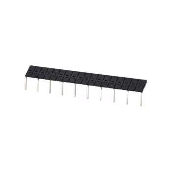 METZ CONNECT 850349-02 Blocco di separazione - 1 polo, connessione a vite, guida DIN, nero, IP20