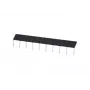 METZ CONNECT 850349-02 Blocco di separazione - 1 polo, connessione a vite, guida DIN, nero, IP20