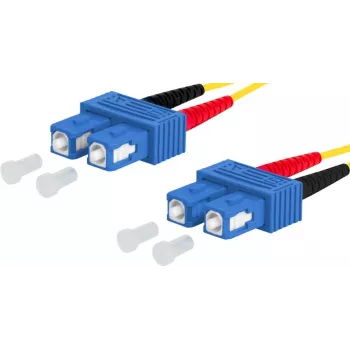 METZ OpDAT cavo patch OS2 SC-D/SC-D duplex monomodale 3m giallo LSZH