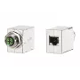 METZ CONNECT connettore femmina M12 codifica D, 8 poli, collegamento a vite, schermato, IP67