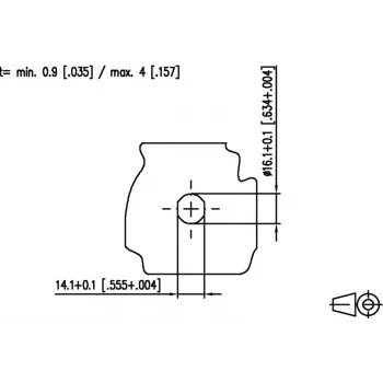 METZ CONNECT connettore femmina M12 codifica D, 8 poli, collegamento a vite, schermato, IP67